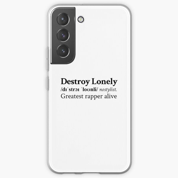 Greatest Rapper Alive by Destroy Lonely Samsung Galaxy Soft Case RB1910 product Offical destroylonely Merch