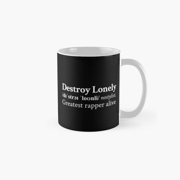 Greatest Rapper Alive by Destroy Lonely Classic Mug RB1910 product Offical destroylonely Merch