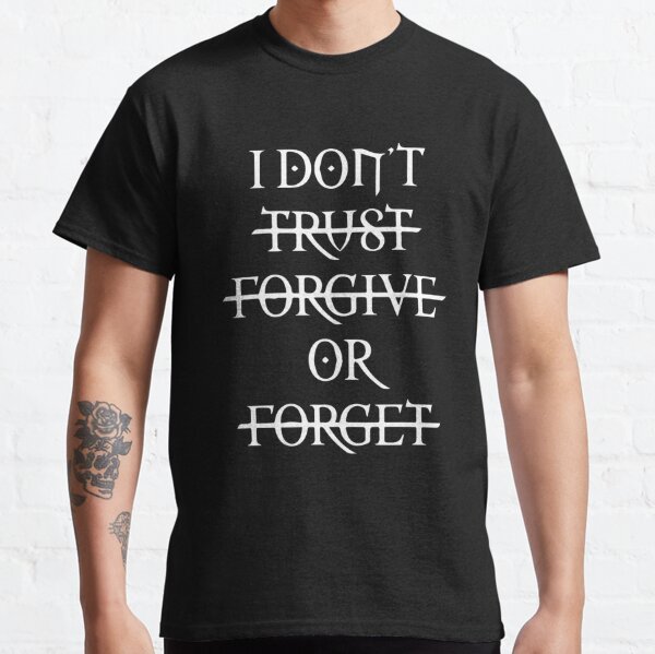 Ken Carson X Destroy Lonely T Shirt I Dont Trust Forgive Or Forget Tour Merch Classic T-Shirt RB1910 product Offical destroylonely Merch