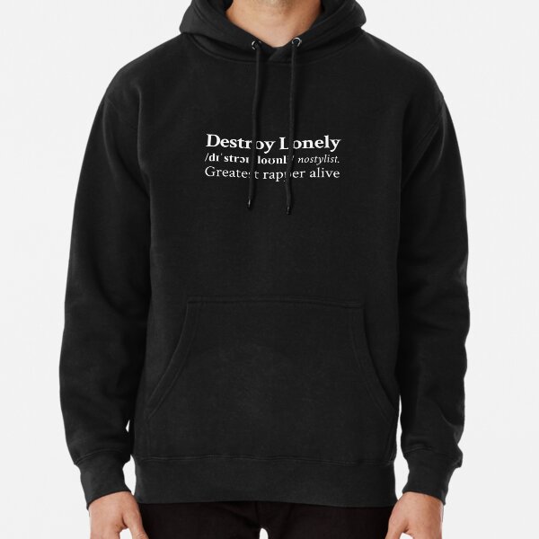 Greatest Rapper Alive by Destroy Lonely Pullover Hoodie RB1910 product Offical destroylonely Merch