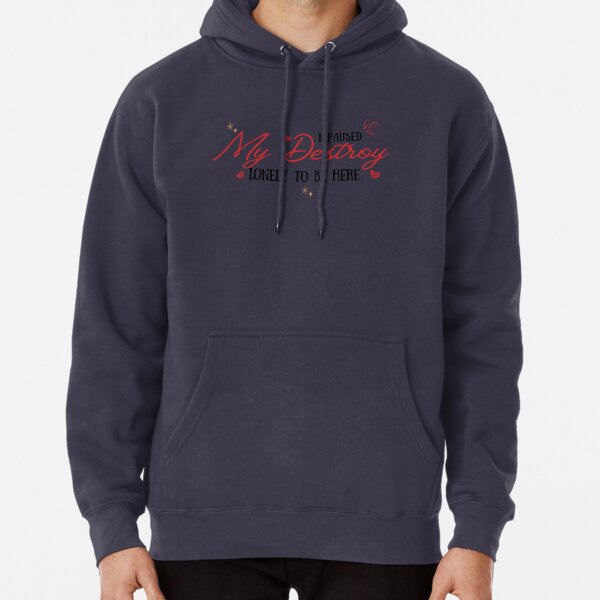 I Paused My Destroy Lonely To Be Here Pullover Hoodie RB1910 product Offical destroylonely Merch