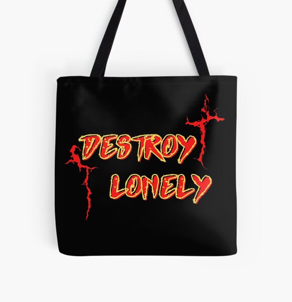 Destroy Lonely Merch I Paused My Destroy Lonely To Be Here Essential T-Shirt All Over Print Tote Bag RB1910 product Offical destroylonely Merch