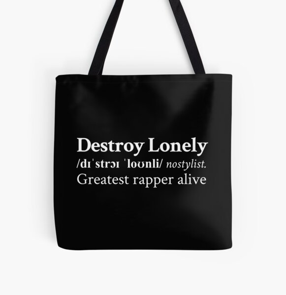 Greatest Rapper Alive by Destroy Lonely All Over Print Tote Bag RB1910 product Offical destroylonely Merch